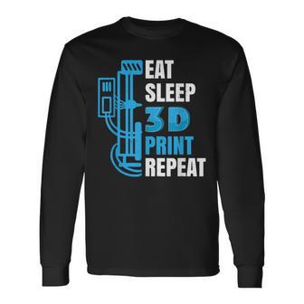 3Dプリンター印刷3d印刷モデルメーカーギフト3dプリンター 長袖Tシャツ - Kawaiitshirt