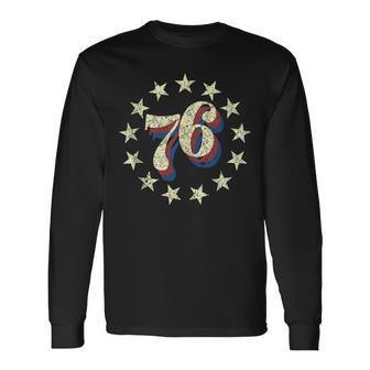 50Th Birthday 1976 Usa Bicentennial 1776 Long Sleeve T-Shirt - Thegiftio UK