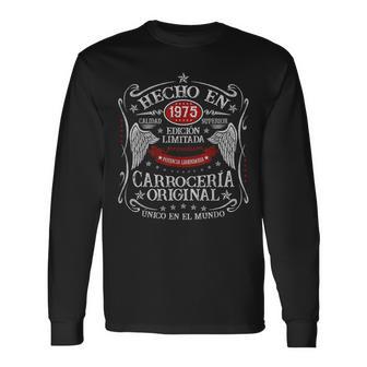 51 Años Cumpleaños Motero 1975 Moto Bikerintage Regalo Camiseta de manga larga - Regaloses