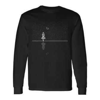 Alice In Wonderlandtarry Night 長袖Tシャツ - Kawaiitshirt