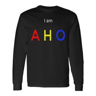 I Am Aho アニメ愛好家への面白い誕生日プレゼント。 長袖Tシャツ - Kawaiitshirt
