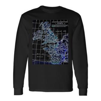 Angevin Empire プランタジネットアンジュー イングランド ノルマンディーアイルランド 長袖Tシャツ - Kawaiitshirt