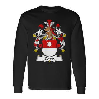 Armoiries Zorn Blason De La Famille T-shirt à manches longues - Cadeauxyz