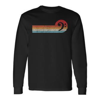 Bajista De Clave De Fa Camiseta de manga larga - Regaloses