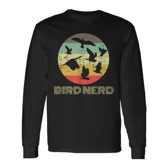 Bird Nerd Outfit Geschenk Fürogelfreunde & Ornithologen Langarmshirts - Seseable
