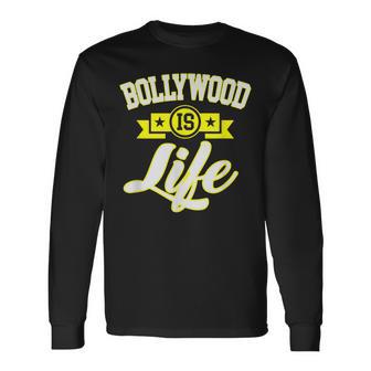Bollywood Life Drôle D'acteur De Film Indien T-shirt à manches longues - Cadeauxyz