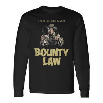 Bounty Law レトロ リック・ダルトン 長袖Tシャツ - Kawaiitshirt
