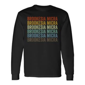 Brookesia マイクラレトロ 長袖Tシャツ - Kawaiitshirt