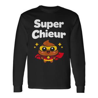 Caca Chiant Blague Chieur Rigolo Humouruper Chieur T-shirt à manches longues - Cadeauxyz