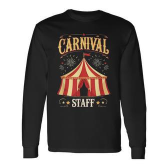 Carnival Crew Circus Staff Party Event Celebration Long Sleeve T-Shirt - Thegiftio UK