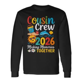 Cousin Crew 2026 Summer Making Memories Long Sleeve T-Shirt - Monsterry