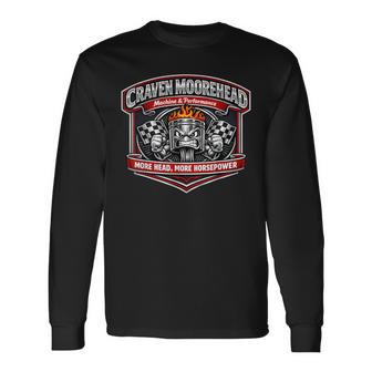 Craven Moorehead Car Mechanic Adult Humor Novelty Long Sleeve T-Shirt - Thegiftio UK