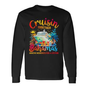 Cruisin' Together Bahamas 2026 Family Cruise Vacation Long Sleeve T-Shirt - Thegiftio