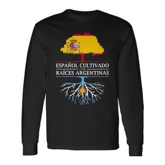 Cultivado スペイン語 アルゼンチン 長袖Tシャツ - Kawaiitshirt