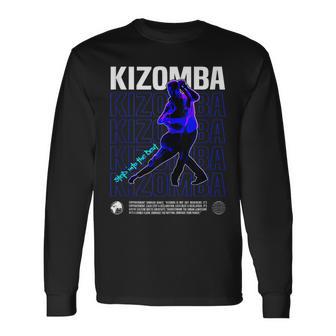 Dance Kizomba Urban Kiz Escuela De Danza Kizombero Kizz In Mangas Camiseta de manga larga - Regaloses