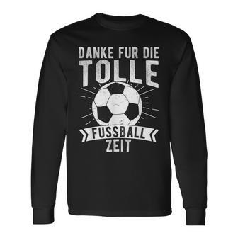 Danke Fur Die Tolle Fussball Zeit Trainer Abschied Geschenk Langarmshirts - Geschenkecke