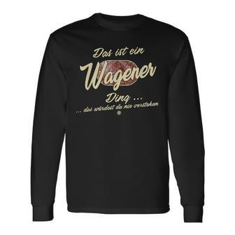 Das Ist Ein Wagener Ding ファニー ファミリー ワーグナー 長袖Tシャツ - Kawaiitshirt