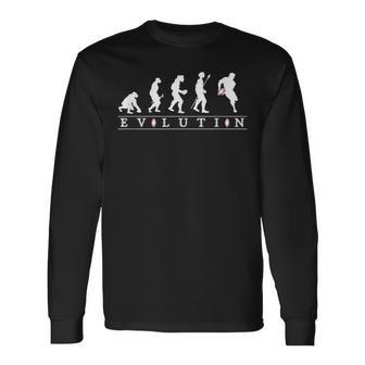 Divertidos Fans Del Rugby La Evolución Del Rugby Decrum A Ruck Camiseta de manga larga - Regaloses