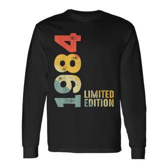 Edición Limitada 1984 Nacido 1984 Cumpleaños Camiseta de manga larga - Regaloses