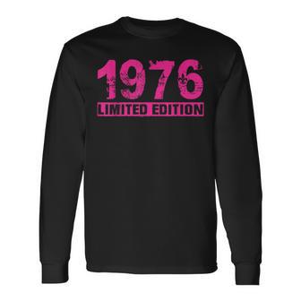 Edition Limitée 1976 Anniversaire 1976 Année 1976 T-shirt à manches longues - Cadeauxyz