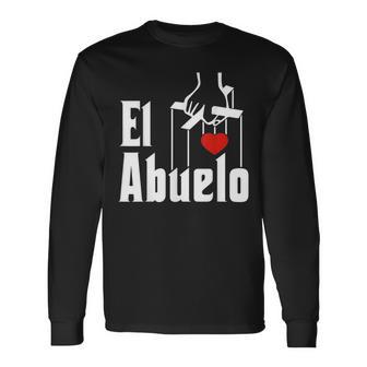 El Abuelo El Padrino Día Del Padre Camiseta de manga larga - Regaloses