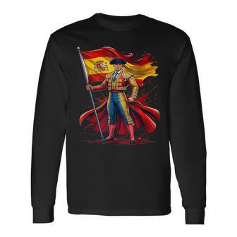 Espagneêtements Espagnols Chemises Espagnoles Pour Hommes Espagne T-shirt à manches longues - Cadeauxyz