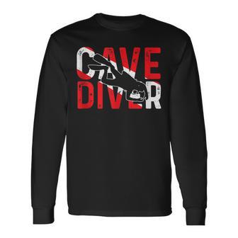 Espeleología Espeleología Cueva Buceo Buceo Espeleología Cuevas Espeleología Cuevas Espele In Mangas Camiseta de manga larga - Regaloses