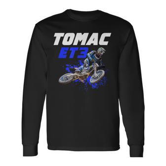 Et3 Dirt Bike Motorcycle Long Sleeve T-Shirt - Thegiftio