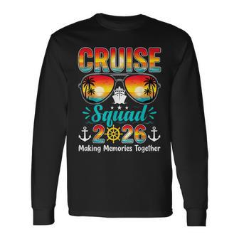 Family Cruise 2026 Matching Squad Summer Vacation Long Sleeve T-Shirt - Thegiftio