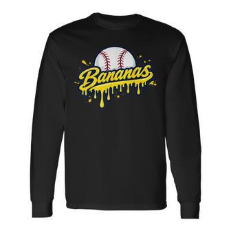 Banana Cute Banana Banana Outfit Long Sleeve T-Shirt - Thegiftio UK