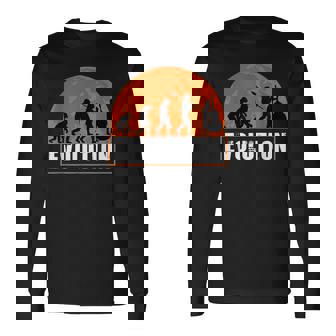 Human コントラバス・エボリューション コントラバス・エボリューション 長袖Tシャツ - Kawaiitshirt