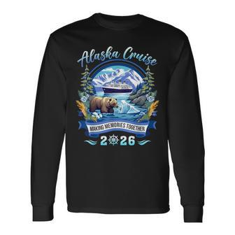 Matching Family Friends And Group Alaska Cruise 2026 Long Sleeve T-Shirt | Mazezy