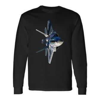 G's Up、戦闘機f-22、ジェット&飛行機好きに。 長袖Tシャツ - Kawaiitshirt