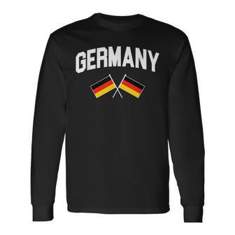 Germany Flag Of Germany Classic Long Sleeve T-Shirt - Thegiftio UK