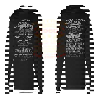 Geschenk Zum 66 Geburtstag Jahrgang 1960 Oldtimer Lustiges Langarmshirts - Seseable