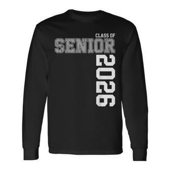Graduación De La Clase 2026 Del Último Año 26 Camiseta de manga larga - Regaloses