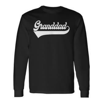 Granddad Soon To Be New Granddad Father's Day Long Sleeve T-Shirt - Thegiftio UK