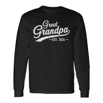 Great Grandpa 2026 Long Sleeve T-Shirt - Monsterry