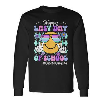 Happy Last Day Of School Cafeteria Squad Cafeteria Worker Long Sleeve T-Shirt - Thegiftio UK