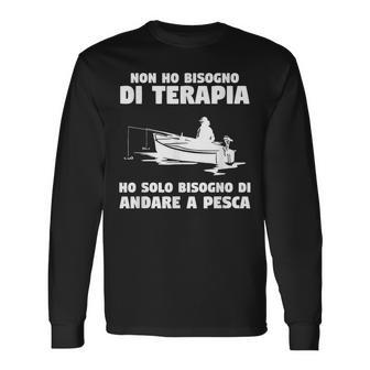 Idea Regalo Pesca Per Un Pescatore Un Costume Da Pensione Maglietta a maniche lunghe - Novitaregali