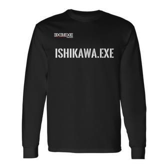 IshikawaExe_11_坂田飛翔 長袖Tシャツ - Kawaiitshirt