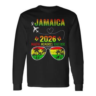Jamaica Family Reunion 2026 Making Memories Vacation Summer Long Sleeve T-Shirt - Thegiftio