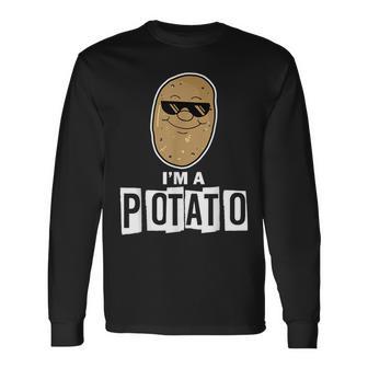 Jeuis Une Pomme De Terre Humour Drôle T-shirt à manches longues - Cadeauxyz