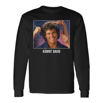 Kämmt David 80S Retrointage Tv Kitttar Camp Fun Langarmshirts - Geschenkecke