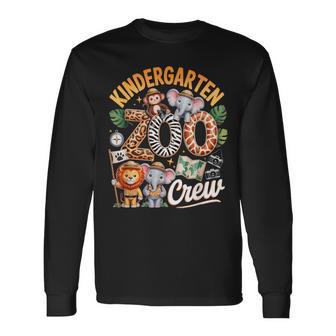 Kindergarten Zoocrew Safari Animal Jungle Wildlife Explorer Long Sleeve T-Shirt - Thegiftio UK
