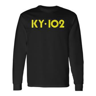 Ky-102 Kansas City Radio Long Sleeve T-Shirt - Thegiftio UK