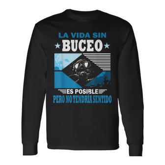 Laidain Buceo Es Posible Buceador Camiseta de manga larga - Regaloses
