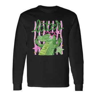 Later Gater See You Later Summer Vibe Long Sleeve T-Shirt - Thegiftio UK