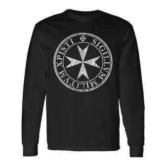 Leceau De La Croix De Malte -Intage T-shirt à manches longues - Cadeauxyz