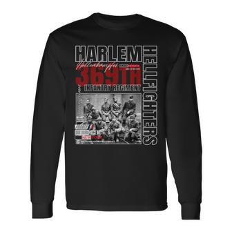 A Legacy Of Black Masculinity And Courage Harlem Hellfighters 369Th Infantry Regiment Bhm Tribute -Adults & Kids Black Small Classic Fit Cotton 80 Polyester 20 Short Sleeve Long Sleeve T-Shirt - Monsterry